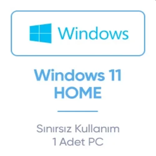  Sınırsız Windows 11 Home Lisans Anahtarı